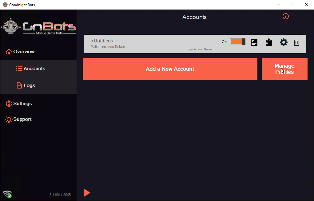 Add Unlimited Accounts Support Center